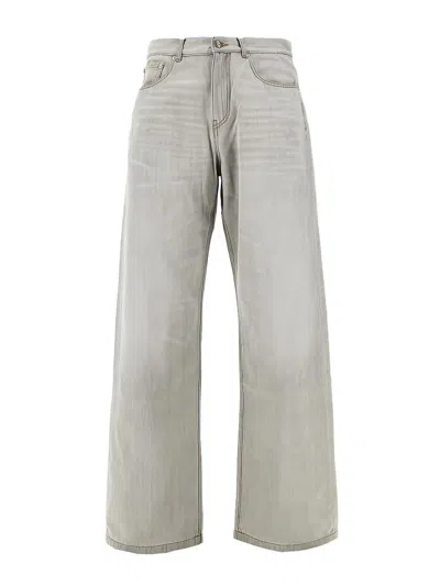 PALM ANGELS JEANS BOOT-CUT - GRIS CLARO