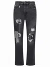 PALM ANGELS PALM ANGELS JEANS GREY