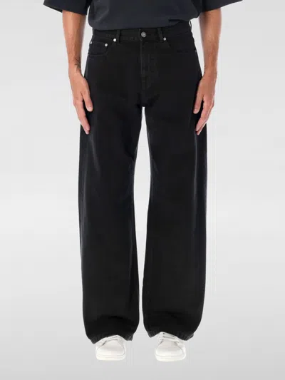 PALM ANGELS JEANS PALM ANGELS MEN COLOR BLACK,F88377002