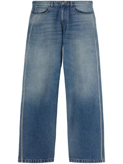 PALM ANGELS JEANS STRAIGHT-LEG