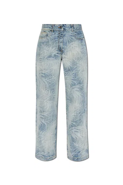 PALM ANGELS PALM ANGELS JEANS WITH STRAIGHT LEGS