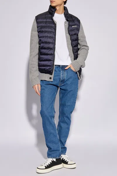 Palm Angels Jeans With Straight Legs In Blue
