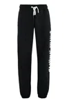 Palm Angels Jersey Sweatpants In Black
