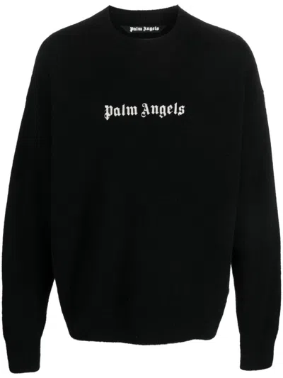 Palm Angels Jerseys & Knitwear In Black