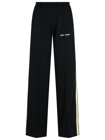 PALM ANGELS JOGGER BLACK POLYESTER PANTS