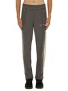 Palm Angels Relaxed Fit Jogger Pants In Gray