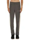 Palm Angels Relaxed Fit Jogger Pants In Gray