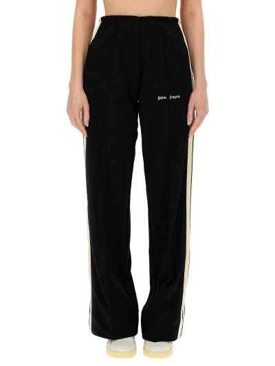 Palm Angels Jogging Trousers In Black