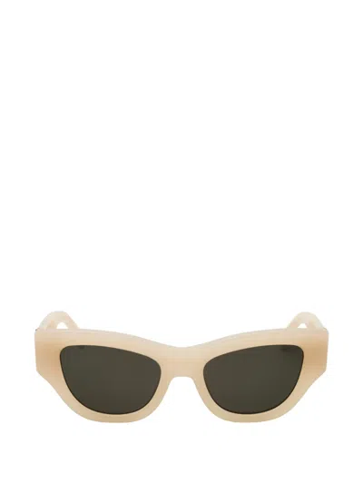 Palm Angels June Cat-eye Sunglasses In Neutral