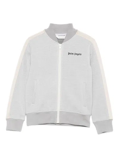 PALM ANGELS PALM ANGELS KIDS FULL ZIP SWEATER