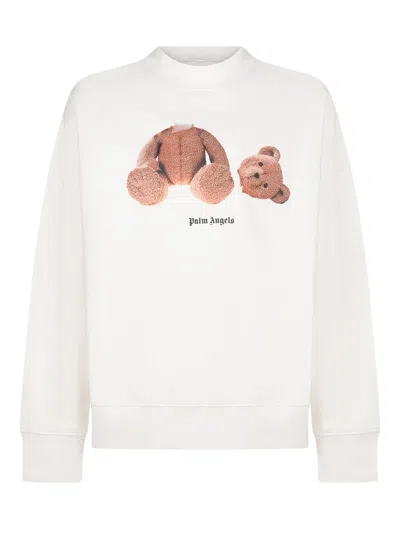 Palm Angels Kids Kids Sweatshirt In White