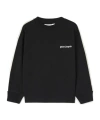 Palm Angels Logo-print Cotton Sweatshirt In Black