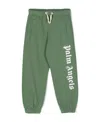 Palm Angels Classic Overlogo Sweat Pants In Green