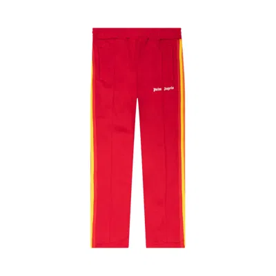 Pre-owned Palm Angels Kids Logo Rainbow Track Pant 'red/white' | Kid's Size 10