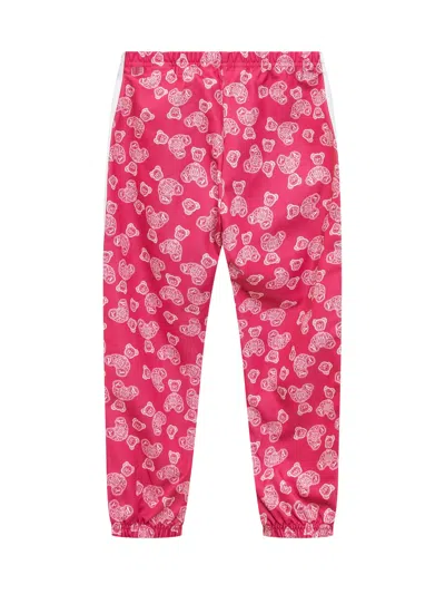 Palm Angels Kids Mini Trendsetter Trousers For Kids In Pink