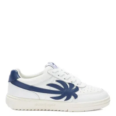 Palm Angels Kids Palm Beach University Low-top Sneakers In White