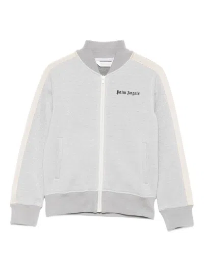 PALM ANGELS PALM ANGELS KIDS SPORTY FULL-ZIP SWEATER