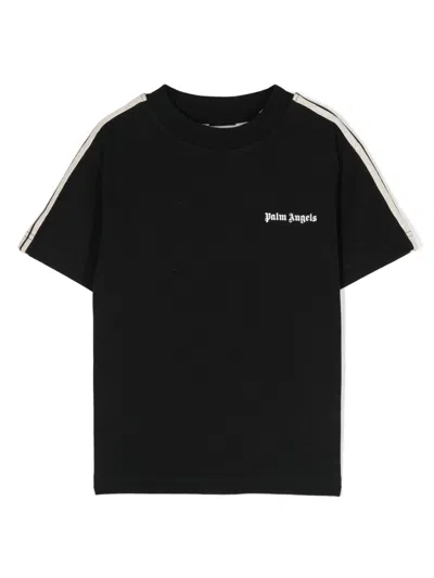 Palm Angels Kids T-shirt In Black
