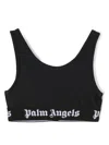 Palm Angels Logo-underband Crop Top