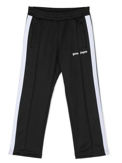 Palm Angels Kids Trousers In Black