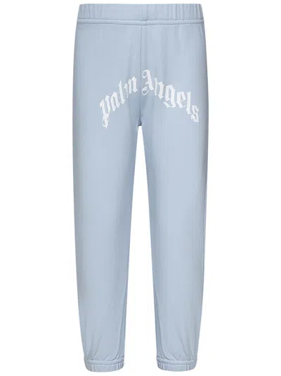 Palm Angels Babies' Kids Trousers In Blue