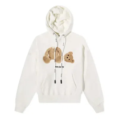 Palm Angels Kill The Bear Popover Hoodie 'off White Brown'
