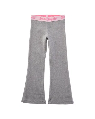 Palm Angels Knit Pant In Gold
