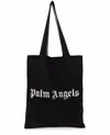 Palm Angels Knit Shopper Logo Tote Bag