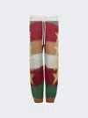 Palm Angels Knitted Star Jogger Pants In Multi