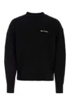Palm Angels Cotton Oversize Crew Neck Sweatshirt In Multicolor