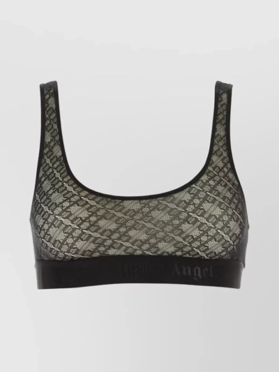 PALM ANGELS LACE BRALETTE WITH STRETCH AND RACERBACK