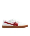 Palm Angels White & Red New Palm 1 Sneakers In White