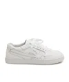 Palm Angels White Palm Beach University Sneakers In White
