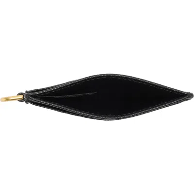 Palm Angels Leather Card Case In Black