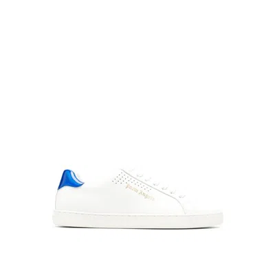 Palm Angels Leather Sneakers In White
