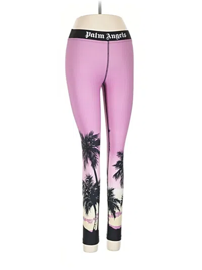 Pre-owned Palm Angels Leggings In Purple