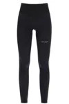 PALM ANGELS LEGGINGS WITH CONTRASTING SIDE BANDS