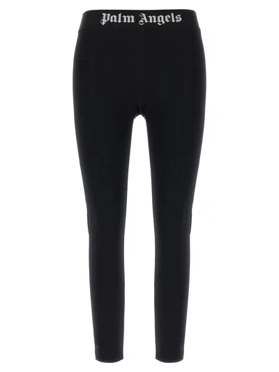 PALM ANGELS LEGGINGS WITH LOGO