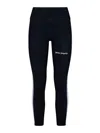 Palm Angels Logo-print Leg Performance Leggings In Black