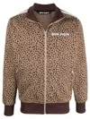 Palm Angels Leopard Tech Jersey Track Jacket