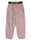 Palm Angels Leopard-print Track Pants In Neutrals