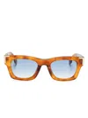Palm Angels Square-frame Sunglasses