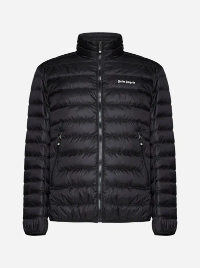 PALM ANGELS LIGHTWEIGHT QUILTED NYLON DOWN JACKET