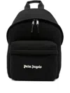 Palm Angels Versatile Backpack Featuring Adjustable Elements In Black
