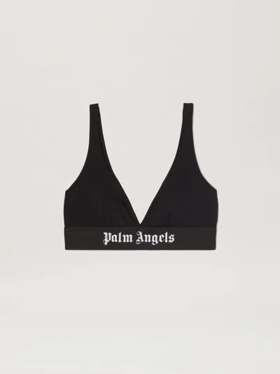 Palm Angels Logo Band Triangle Bra
