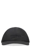 Palm Angels Embroidery Baseball Cap In Black