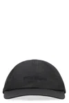 Palm Angels Embroidery Baseball Cap In Black