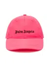 Palm Angels Logo Baseball Cap In Pink