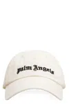 Palm Angels Logo Baseball Cap In Neutral