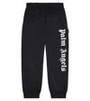Palm Angels Kids' Classic Overlogo Sweat Pant Black Off Wh